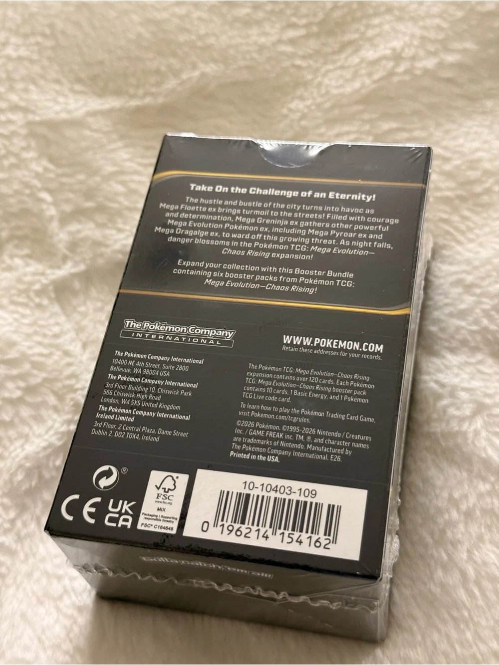 Pokémon TCG Chaos Rising Booster Bundle
